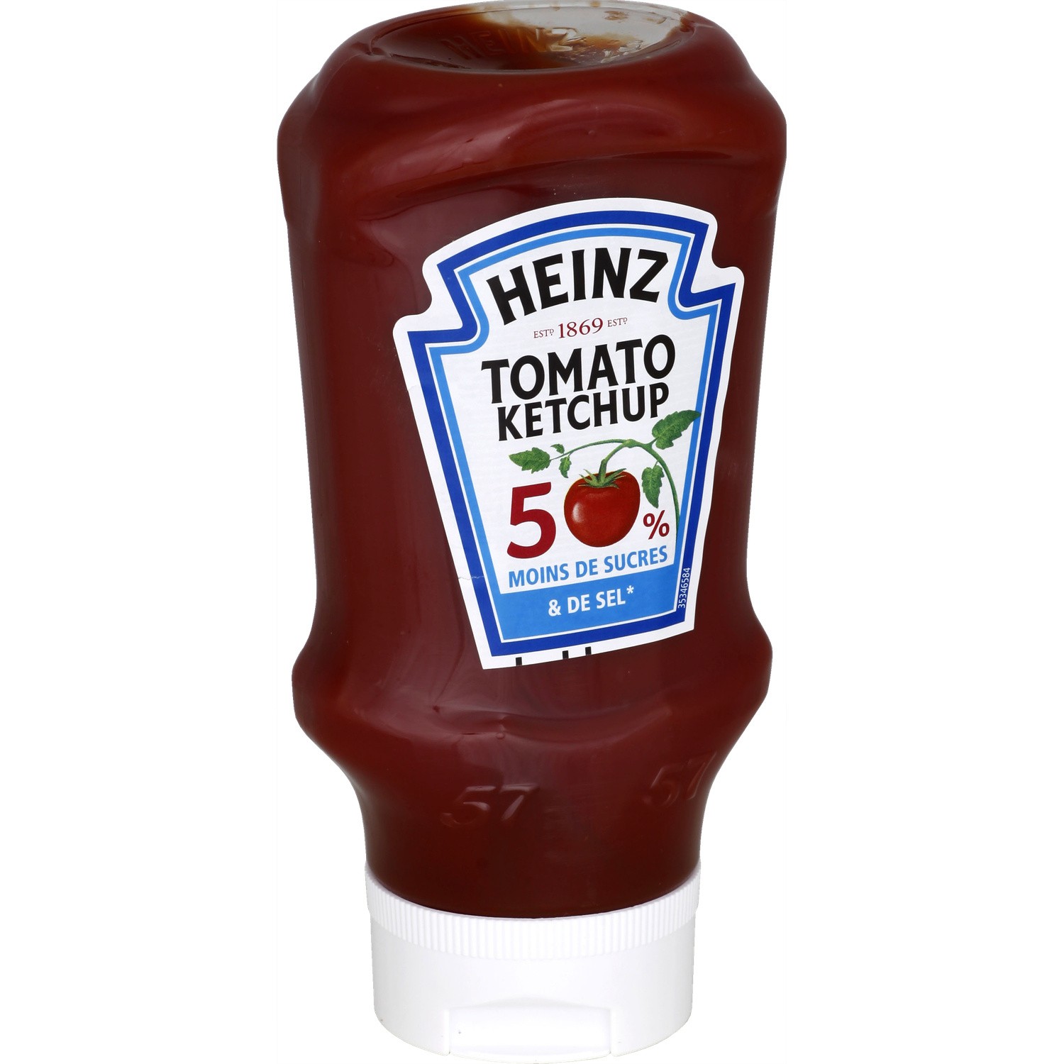 Tomato Ketchup 50% de sucre et de sel en moins